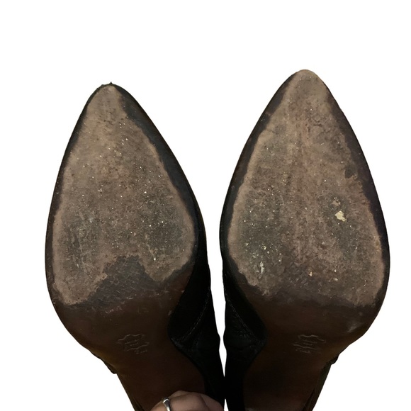 Tory Burch leather quilted ankle boots - Picture 3 of 4